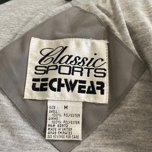 Grey and orange bomber jacket - Picture 3 of 5